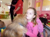 Canisterapie v Mateřince - únor 2017